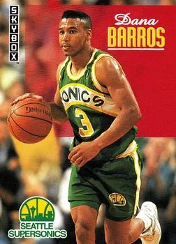 1992-93 SkyBox Dana Barros #227 card image