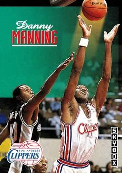 1992-93 SkyBox Danny Manning #107 card image