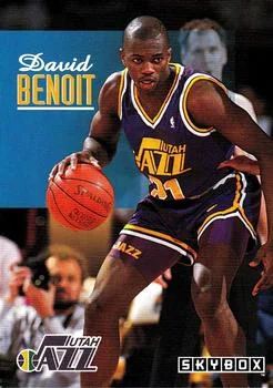 1992-93 SkyBox David Benoit #236 card image