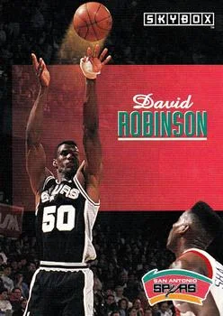 1992-93 SkyBox David Robinson #224 card image