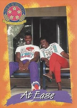 1992-93 SkyBox David Robinson At Ease [David Robinson Flagship Series] David Robinson Flagship Series #R10 card image
