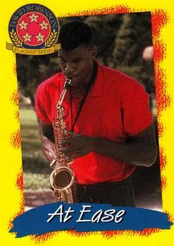 1992-93 SkyBox David Robinson At Ease [David Robinson Flagship Series] David Robinson Flagship Series #R5 card image