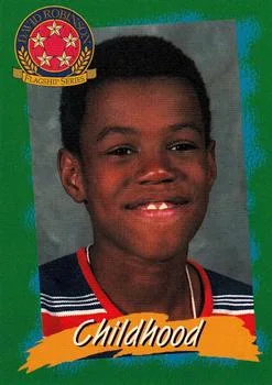 1992-93 SkyBox David Robinson Childhood [David Robinson Flagship Series] David Robinson Flagship Series #R1 card image