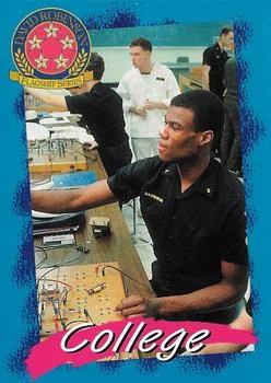 1992-93 SkyBox David Robinson College [David Robinson Flagship Series] David Robinson Flagship Series #R4 card image