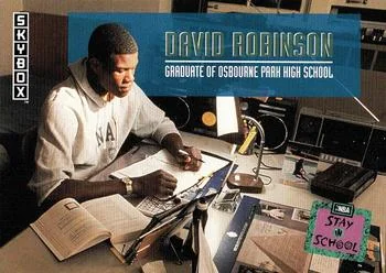 1992-93 SkyBox David Robinson SIS #320 card image