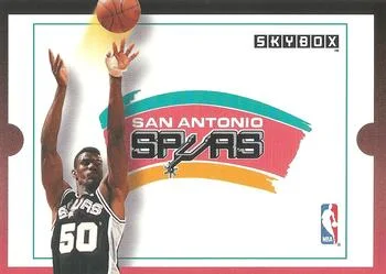 1992-93 SkyBox David Robinson TT #299b card image