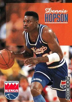 1992-93 SkyBox Dennis Hopson #212 card image