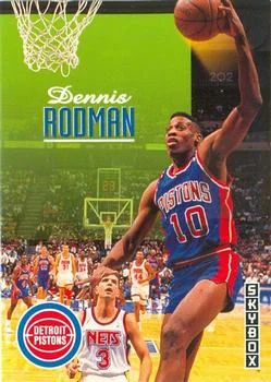 1992-93 SkyBox Dennis Rodman #71 card image