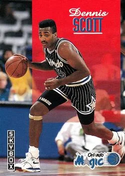 1992-93 SkyBox Dennis Scott #173 card image