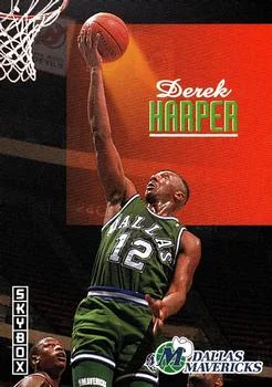 1992-93 SkyBox Derek Harper #49 card image