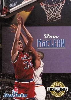 1992-93 SkyBox Don MacLean ROO #407 card image