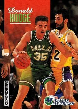 1992-93 SkyBox Donald Hodge #50 card image