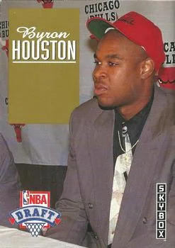 1992-93 SkyBox Byron Houston [Draft Picks] Draft Picks #DP27 card image