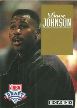 1992-93 SkyBox Dave Johnson [Draft Picks] Draft Picks #DP26 card image