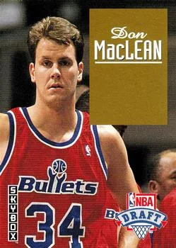 1992-93 SkyBox Don MacLean [Draft Picks] Draft Picks #DP19 card image