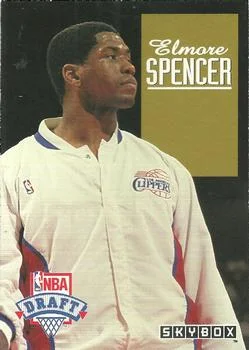 1992-93 SkyBox Elmore Spencer [Draft Picks] Draft Picks #DP25 card image