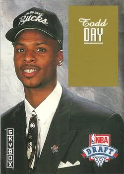 1992-93 SkyBox Todd Day [Draft Picks] Draft Picks #DP8 card image