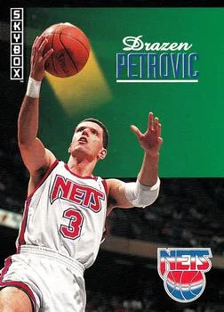 1992-93 SkyBox Drazen Petrovic #159 card image
