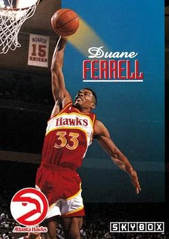 1992-93 SkyBox Duane Ferrell #3 card image