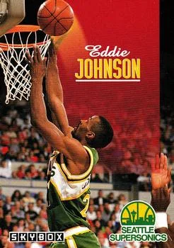 1992-93 SkyBox Eddie Johnson #230 card image