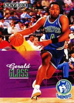 1992-93 SkyBox Gerald Glass #144 card image