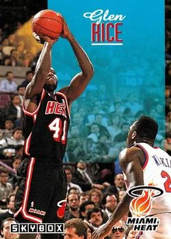 1992-93 SkyBox Glen Rice #128 card image