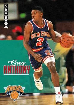 1992-93 SkyBox Greg Anthony #160 card image