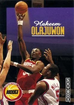 1992-93 SkyBox Hakeem Olajuwon #90 card image