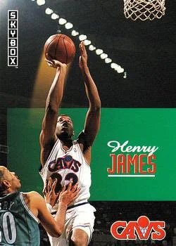 1992-93 SkyBox Henry James #42 card image