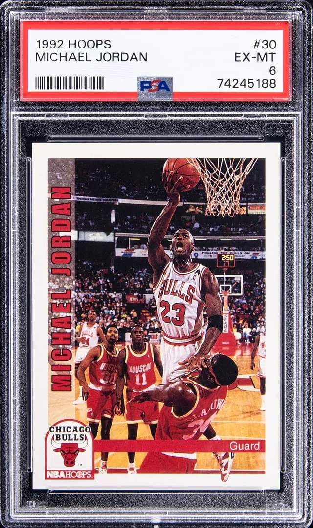 1992-93 SkyBox Hoops Michael Jordan #30 card image