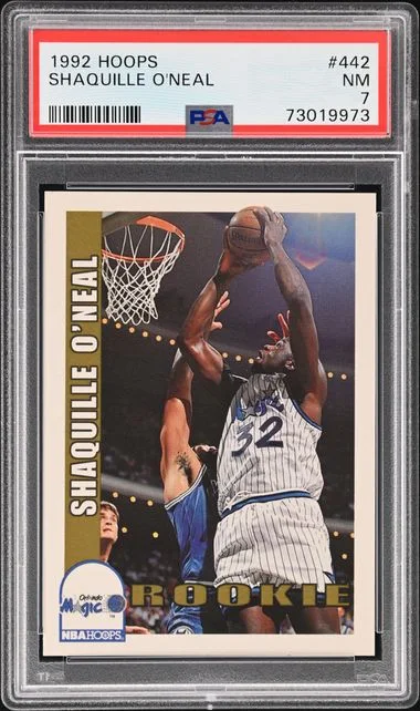 1992-93 SkyBox Hoops Shaquille O'Neal #442 card image
