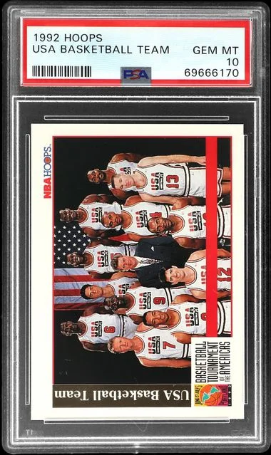 1992-93 SkyBox Hoops USA Basketball Team #no-number card image
