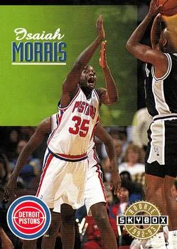 1992-93 SkyBox Isaiah Morris ROO #338 card image