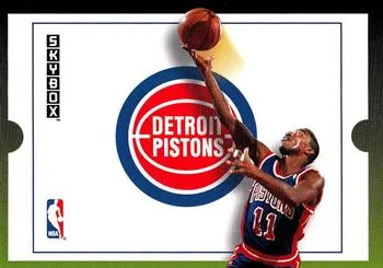 1992-93 SkyBox Isiah Thomas TT #289 card image
