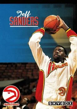 1992-93 SkyBox Jeff Sanders #357 card image