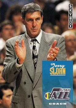 1992-93 SkyBox Jerry Sloan Head Coach #280 card image