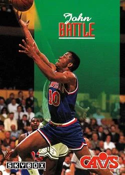 1992-93 SkyBox John Battle #37 card image