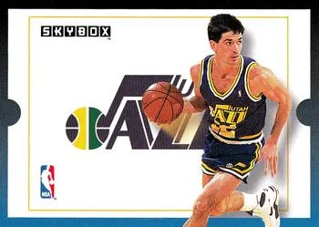 1992-93 SkyBox John Stockton TT #307 card image