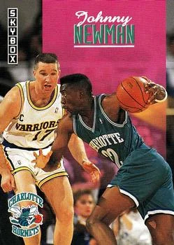 1992-93 SkyBox Johnny Newman #26 card image