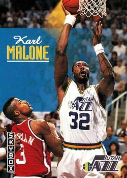 1992-93 SkyBox Karl Malone #242 card image