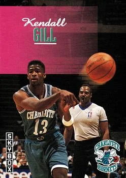1992-93 SkyBox Kendall Gill #22 card image