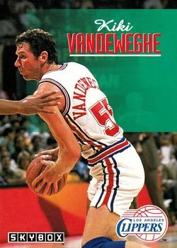 1992-93 SkyBox Kiki Vandeweghe #331 card image