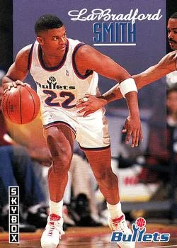1992-93 SkyBox LaBradford Smith #253 card image