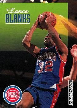 1992-93 SkyBox Lance Blanks #68 card image