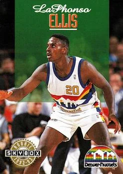 1992-93 SkyBox LaPhonso Ellis ROO #336 card image
