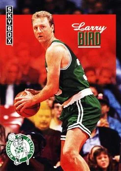1992-93 SkyBox Larry Bird #10 card image
