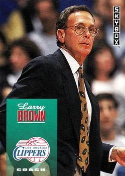 1992-93 SkyBox Larry Brown Head Coach #266 card image