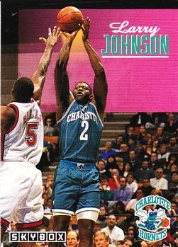 1992-93 SkyBox Larry Johnson #25 card image