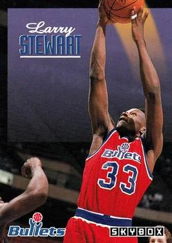 1992-93 SkyBox Larry Stewart #254 card image