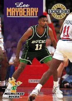 1992-93 SkyBox Lee Mayberry ROO #365 card image